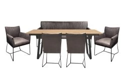 Bank Picara, Grau -Boutique-Restaurantmöbelgeschäft 1001135 4