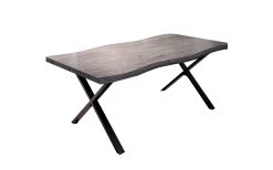 Esstisch Gerda II T, Akazie Grau Nachbildung