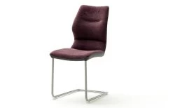 Schwingstuhl Orlando, Merlot/grau