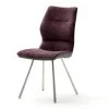 Stuhl Orlando, Merlot/grau
