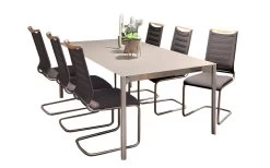 Essgruppe Lilli/Mio, Taupe/tabac