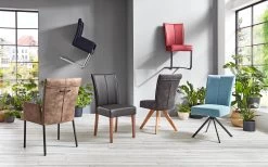 MONDO Schwingstuhl Valeda, Rubinrot -Boutique-Restaurantmöbelgeschäft 1028938