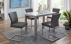Essgruppe Dash, Grau/Glas