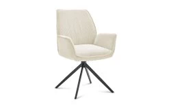 Armlehnstuhl Tiama, Cream