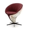 Armlehnstuhl 1260, Chilli, Inkl. Drehfunktion