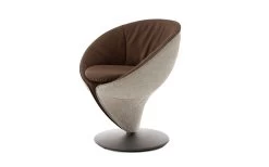 Armlehnstuhl 1260, Muskat, Inkl. Drehfunktion