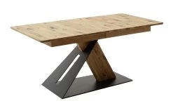 Esstisch Parrita, Balkeneiche Massiv / Wildeiche Geölt