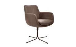 Sessel 6159, Schoko, Inkl. Drehfunktion