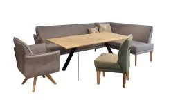 MONDO Eckbank Piatto Dining, Grau -Boutique-Restaurantmöbelgeschäft 1056194 2