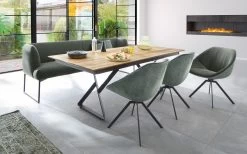 Stuhl Liv, Khaki/hellgrün 5 Stuhl Liv, Khaki/hellgrün -Boutique-Restaurantmöbelgeschäft 1061120 1