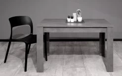 Esstisch Flix, Graphit -Boutique-Restaurantmöbelgeschäft 1069386