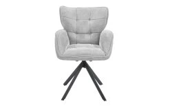 Armlehnenstuhl Seattle, Grau/hellgrau -Boutique-Restaurantmöbelgeschäft 1070113