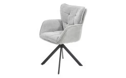 Armlehnenstuhl Seattle, Grau/hellgrau