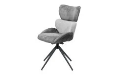 Armlehnenstuhl Alaska, Grau