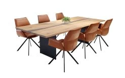 Sessel Carola, Leder, Tabak -Boutique-Restaurantmöbelgeschäft 1076131 1