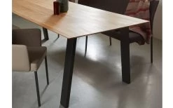 Esstisch Wik, Eiche/anthrazit -Boutique-Restaurantmöbelgeschäft 1079036