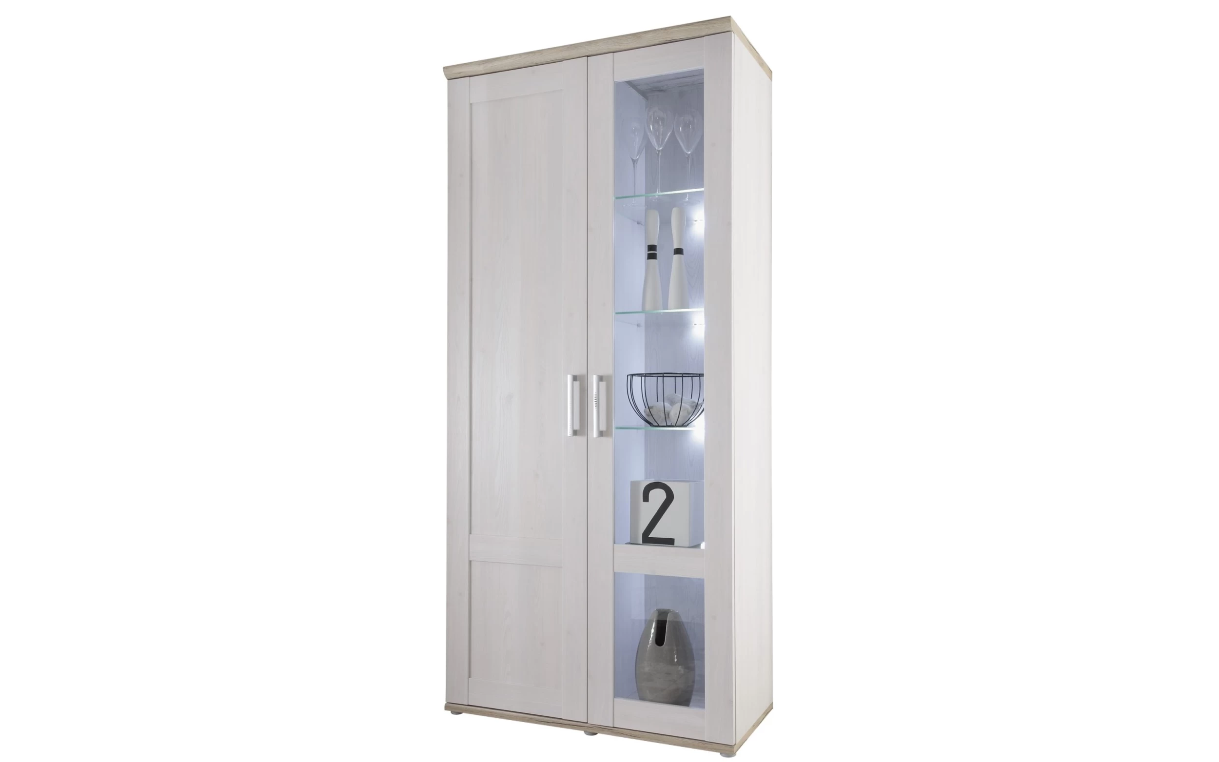 Vitrine Romance, Sibiu-Lärche / San-Remo-Nachbildung 1 Vitrine Romance, Sibiu-Lärche / San-Remo-Nachbildung