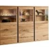 Highboard Barola Aus Heller Eiche Rustico, Furniert
