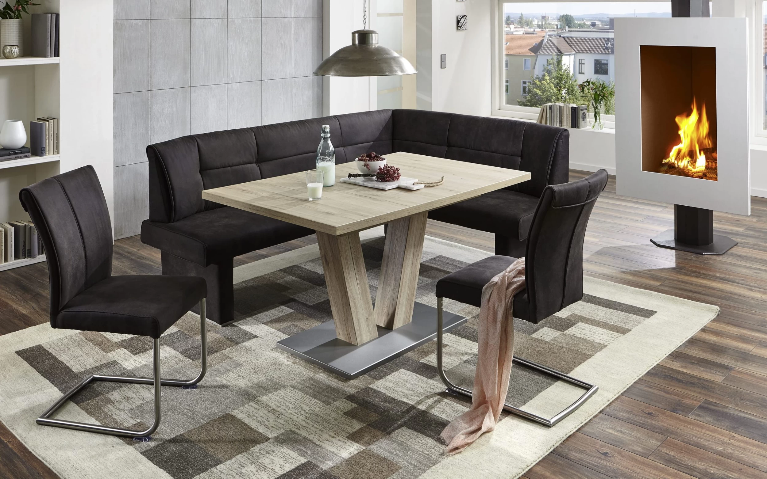 Schiebeplattentisch 3613, San Remo-Nachbildung, Mit Ausziehbarer Tischplatte 2 Schiebeplattentisch 3613, San Remo-Nachbildung, Mit Ausziehbarer Tischplatte – Bild 2