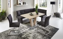 Essgruppe Lisa, San Remo Dekor/anthrazit