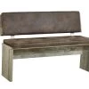 Bank Mit Rückenlehne Bonanza In Driftwood-Nachbildung