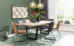 Tisch Charleston In Braun, Mit Ausziehbarer Tischplatte -Boutique-Restaurantmöbelgeschäft 324409