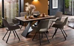 Essgruppe Parana/Kobe In Holz-Nachbildung/melange