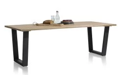 MONDO Tisch Serno in Eiche Railway Brown, Mit Ausziehbarer Tischplatte -Boutique-Restaurantmöbelgeschäft 344593