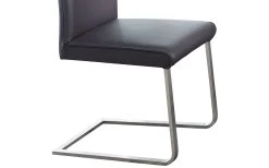 Freischwinger 4197 Mach VII Aus Bronco Leder/schoko -Boutique-Restaurantmöbelgeschäft 345393