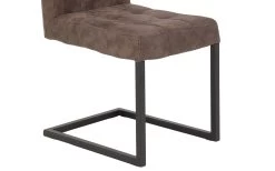 Schwingstuhl Donna S In Vintage Braun -Boutique-Restaurantmöbelgeschäft 346656