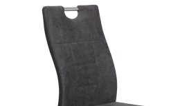 Schwingstuhl Alina S In Anthrazit/schwarz -Boutique-Restaurantmöbelgeschäft 346661