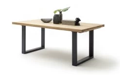 Esstisch Dayton In Wildeiche Geölt, Mit Ausziehbarer Tischplatte