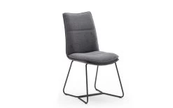 Essgruppe Hampton / Everett In Anthrazit, Mit Tischplatte Aus Glas -Boutique-Restaurantmöbelgeschäft 395806 1