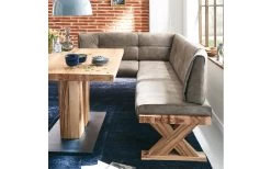 Eckbank 3419 In Balkeneiche Stone/natur