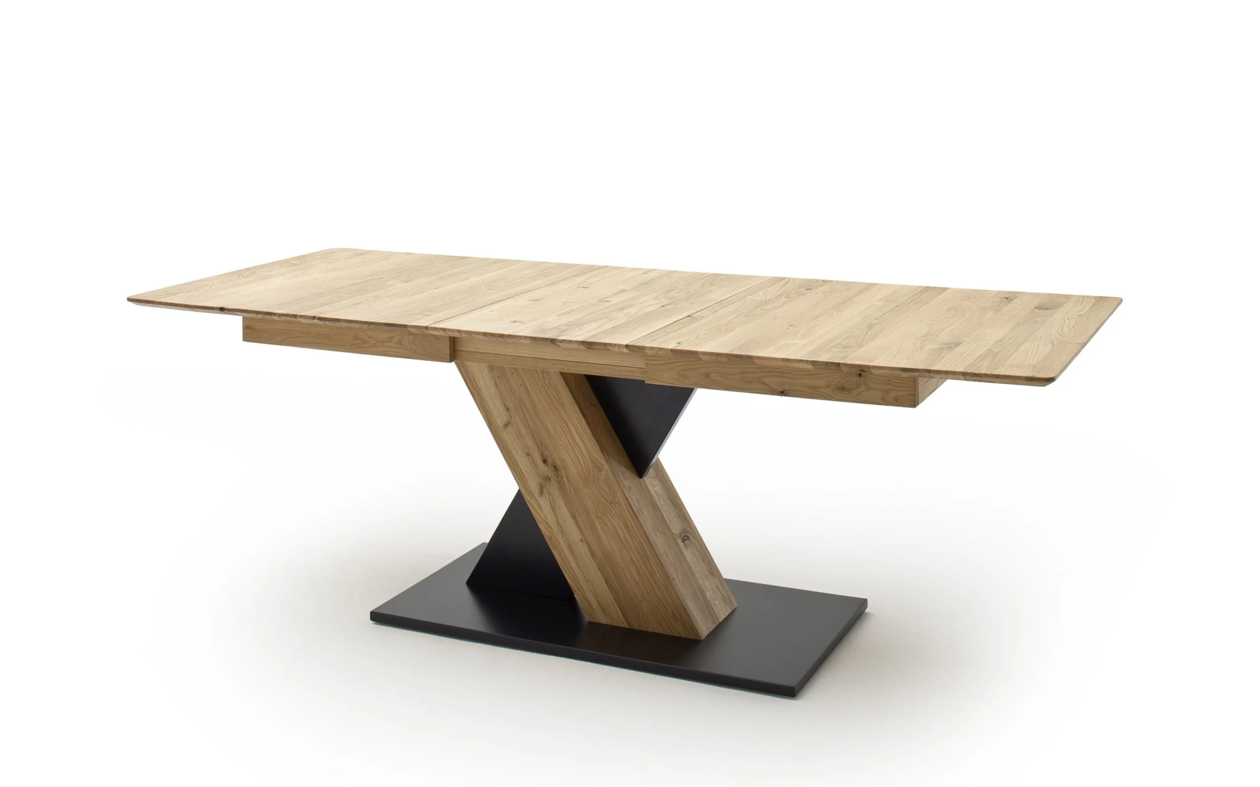 Esstisch Cuba In Wildeiche Geölt Massiv, Mit Ausziehbarer Tischplatte 2 Esstisch Cuba In Wildeiche Geölt Massiv, Mit Ausziehbarer Tischplatte – Bild 2