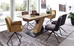 Essgruppe Ottawa / Cuba In Wildeiche Geölt Massiv