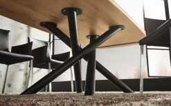 Esstisch WK 852, Nussbaum Massiv -Boutique-Restaurantmöbelgeschäft 421715