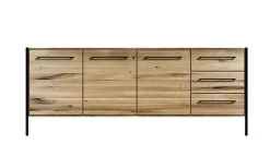 Sideboard 3013 In Charakter-Eiche Massiv
