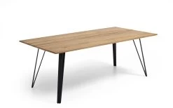 Design-Tisch Taiga In Balkeneiche Natur Massiv