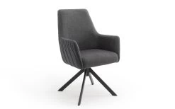 Stuhlgruppe Reynosa In Anthrazit / Merlot 360 ° Drehbar Mit Nivellierung -Boutique-Restaurantmöbelgeschäft 563258