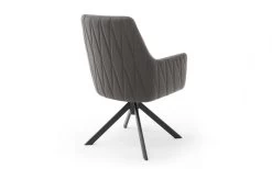 Stuhlgruppe Reynosa In Anthrazit / Merlot 360 ° Drehbar Mit Nivellierung -Boutique-Restaurantmöbelgeschäft 563259