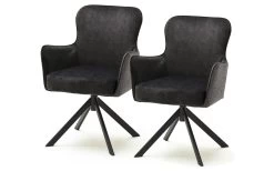 Stuhl Sheffield Im 2er-Set In Anthrazit
