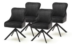 Stuhl Sheffield Im 4er-Set In Anthrazit