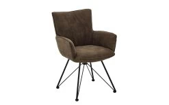 Armlehnenstuhl Paloma In Taupe