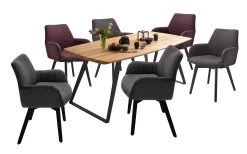 Armlehnstuhl Brentwood In Anthrazit -Boutique-Restaurantmöbelgeschäft 583185