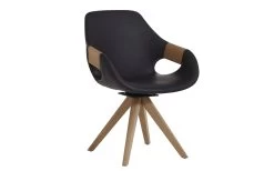 Hartmann Armlehnstuhl Basti In Dunkelblau, Inklusive Elastic-Aktiv-Federung