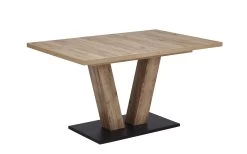 Ausziehtisch Oscar In Struktureiche Terra-Nachbildung