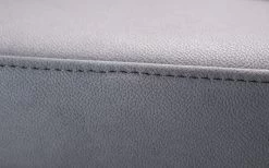 MONDO Bankteil Calimera In Hellgrau, Metallgestell In Schwarz Pulverbeschichtet -Boutique-Restaurantmöbelgeschäft 641304 1