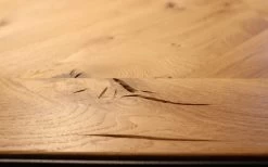 Essgruppe Malika In Charakter Eiche Massiv / X-Gestell In Schwarz -Boutique-Restaurantmöbelgeschäft 660744