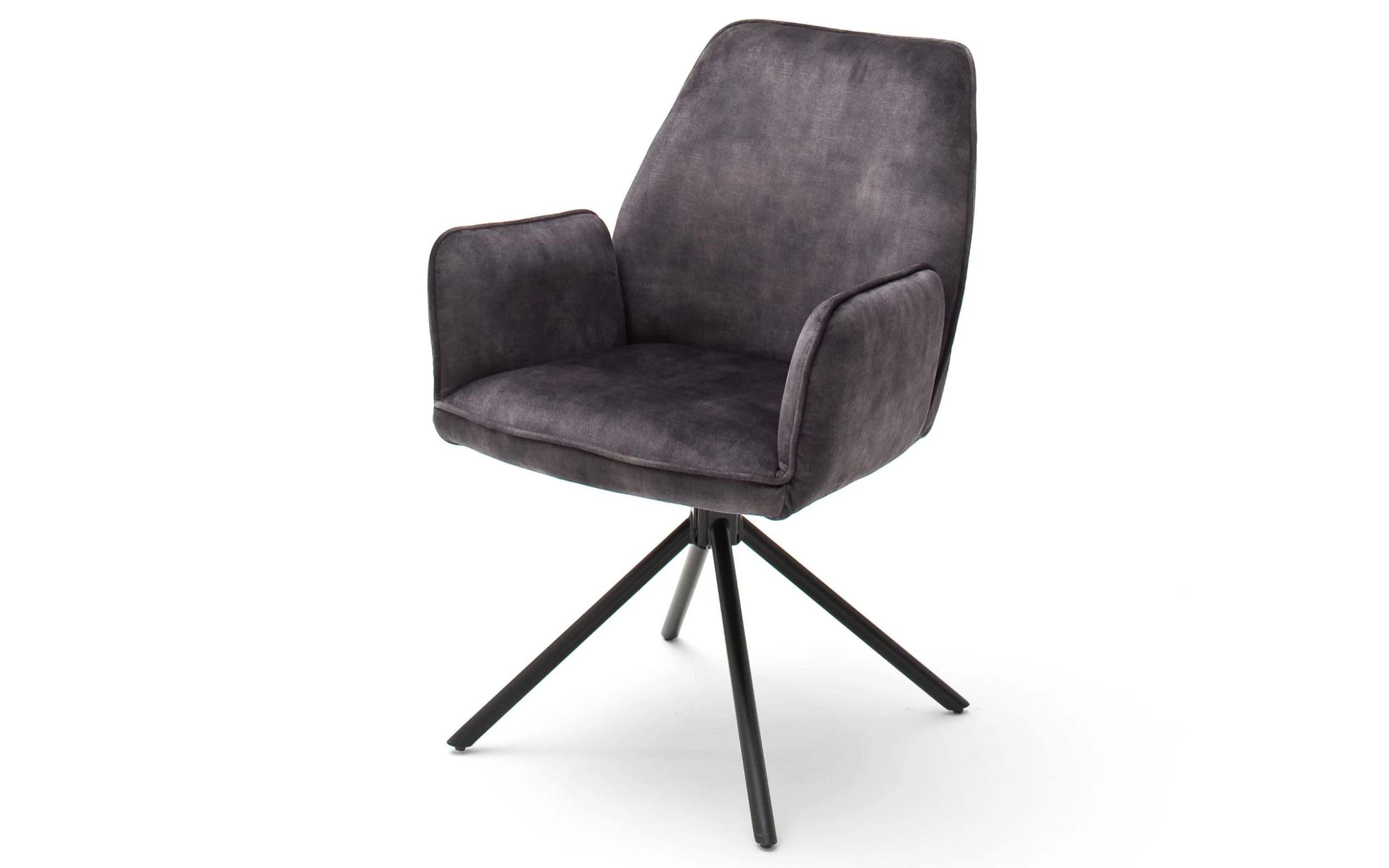 Armlehnenstuhl Ottawa In Anthrazit 1 Armlehnenstuhl Ottawa In Anthrazit